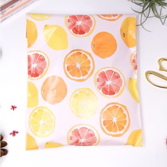 Citrus Poly Mailers 10x13 Pack of 25 - Picture 1 of 4